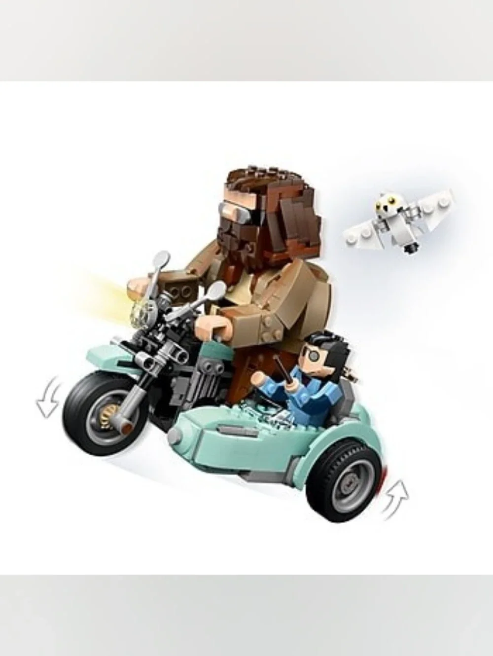 NIB LEGO Harry Potter Hagrid & Harry's Motorcycle Ride 76443 Hogwarts Wizarding